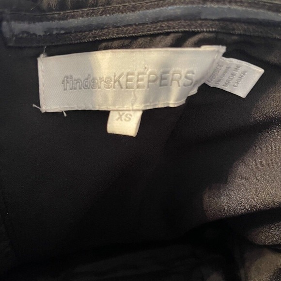 Finders Keepers Leopard Peplum Romper Size XS EUC - Picture 5 of 8